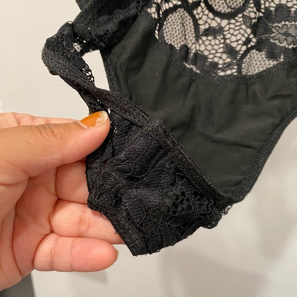 Nasty Gal plus lace lingerie bodysuit - Picture 2 of 6